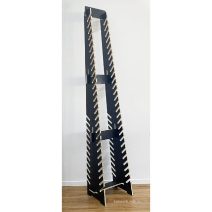 2.4m (40 Slots) Skateboard Rack V4 - Black Formply