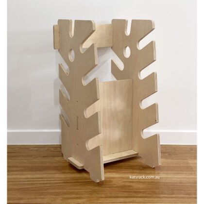 60cm (8 slots) skateboard rack - birch