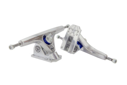 GUNSLINGER LONGBOARD TRUCKS GS200 SILVER 200mm