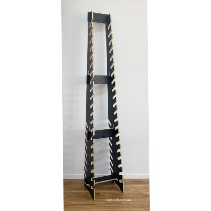 Tall skateboard rack