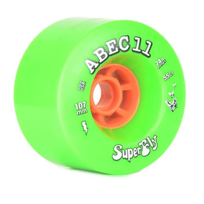Abec 11 SUPERFLY 107mm 74A REFLEX Lime Wheels 2023