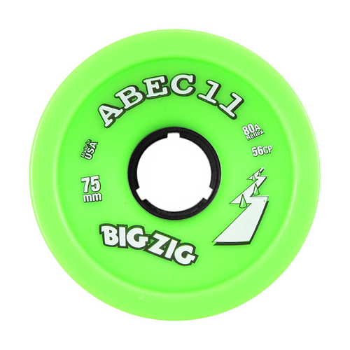 Abec 11 75mm BIGZIG REFLEX 80A Lime Wheels 2023 - Image 2