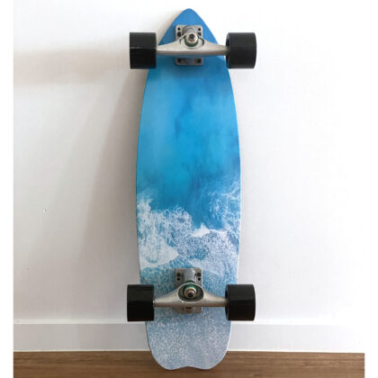 BONDI SURFSKATE COMPLETE SKATEBOARD - BLUE WAVE