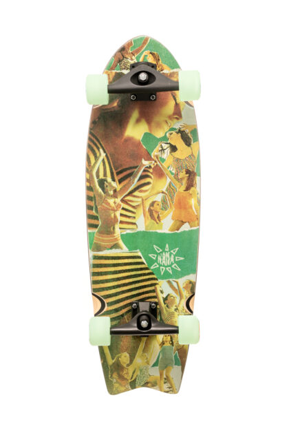 NANA Complete 32" Mushburger Surfskate Sun Worshipper skateboard