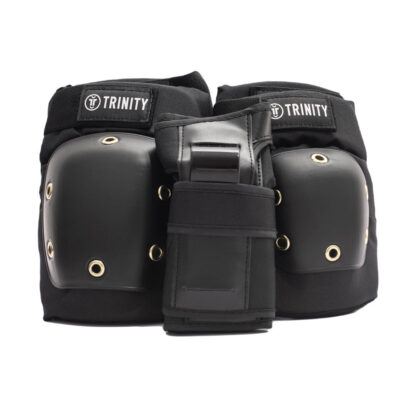 Trinity Wrist / Elbow / Knee Pad Pack - Black