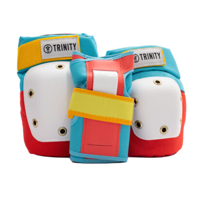 Trinity Wrist / Elbow / Knee Pad Pack - Retro Colours