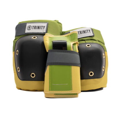 Trinity Wrist / Elbow / Knee Pad Pack - Olive/Khaki/Grey