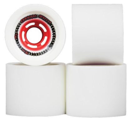 Venom Wheels Cannibals 72mm 78a White/Red