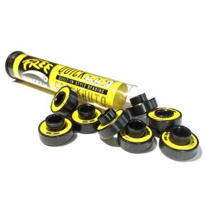 OMEN QUICKEES SKATEBOARD BEARINGS W BUILT IN SPACERS 8 PACK