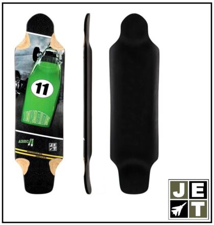 JET INVASION FACTION 3D 37.5" LONGBOARD DECK