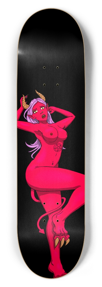 CF Demon Girl 2 skateboard deck