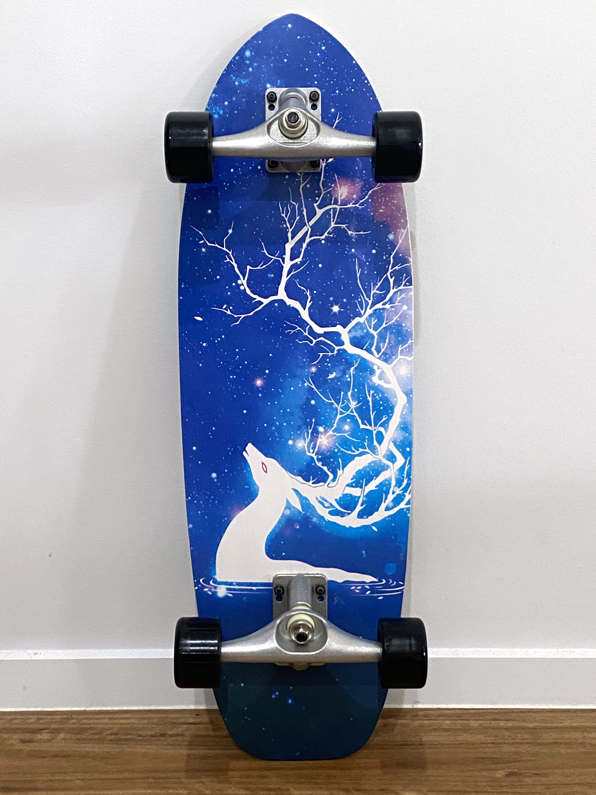 DRAGON SURFSKATE COMPLETE SKATEBOARD - MYSTIC ELK