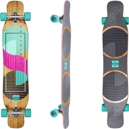 WANDERLUST 47" LONGBOARD DANCER COMPLETE