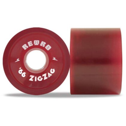 ABEC 11 RETRO ZIGZAG 66MM 78A RED