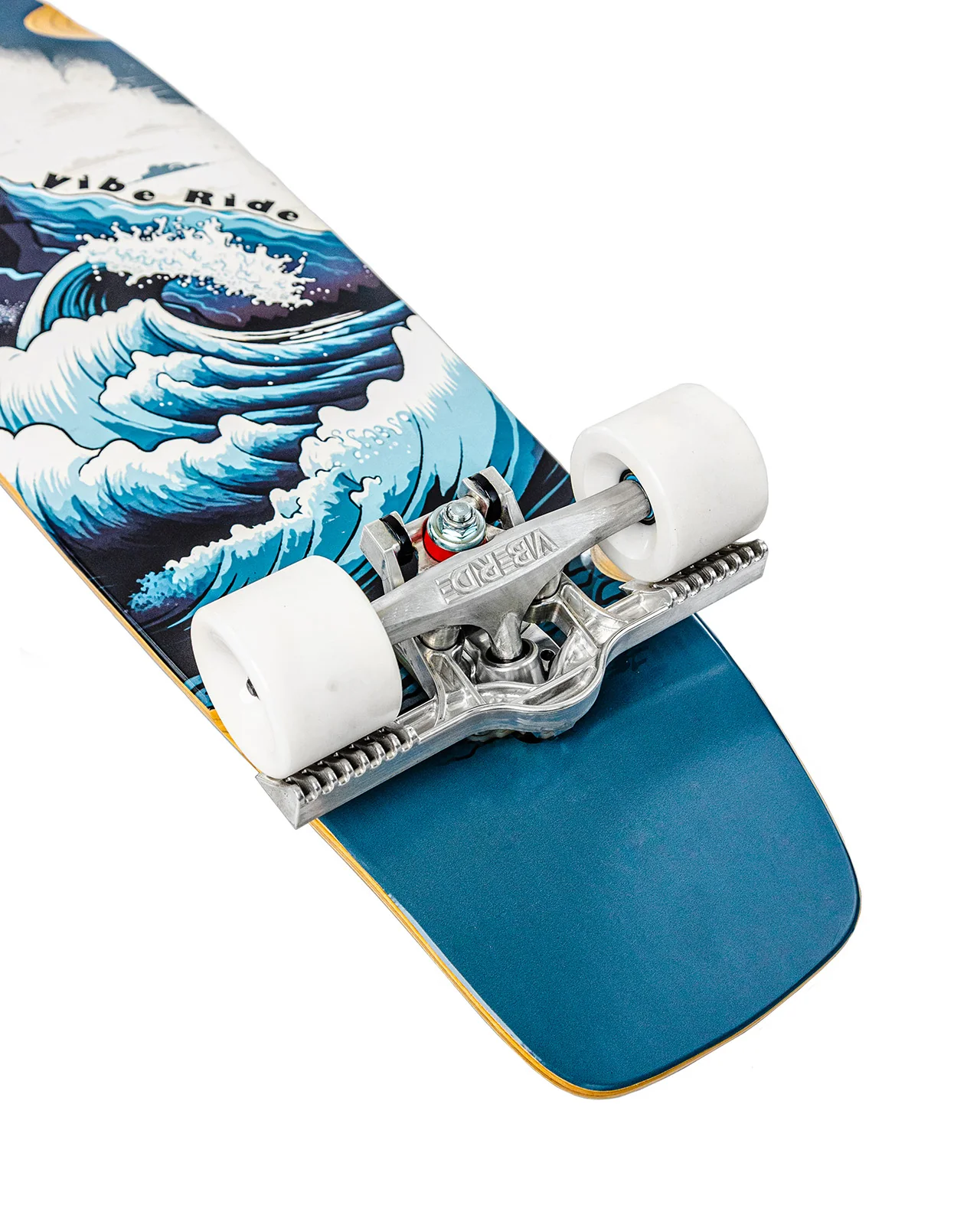 VibeRide BrakeBoard Kicktail Cruiser - Seaside Swell - Image 4