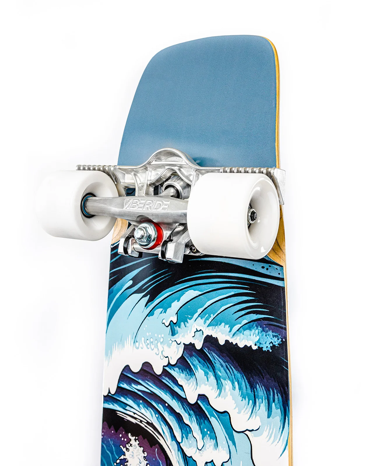 VibeRide BrakeBoard Kicktail Cruiser - Seaside Swell - Image 3