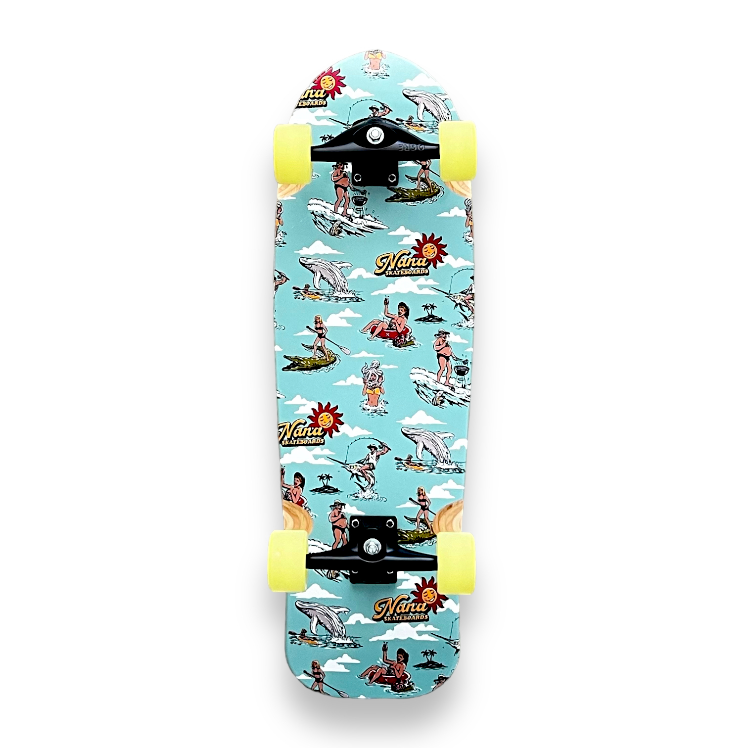 Nana Complete Surfskate Lil Ripper Souvenir Mint 31"