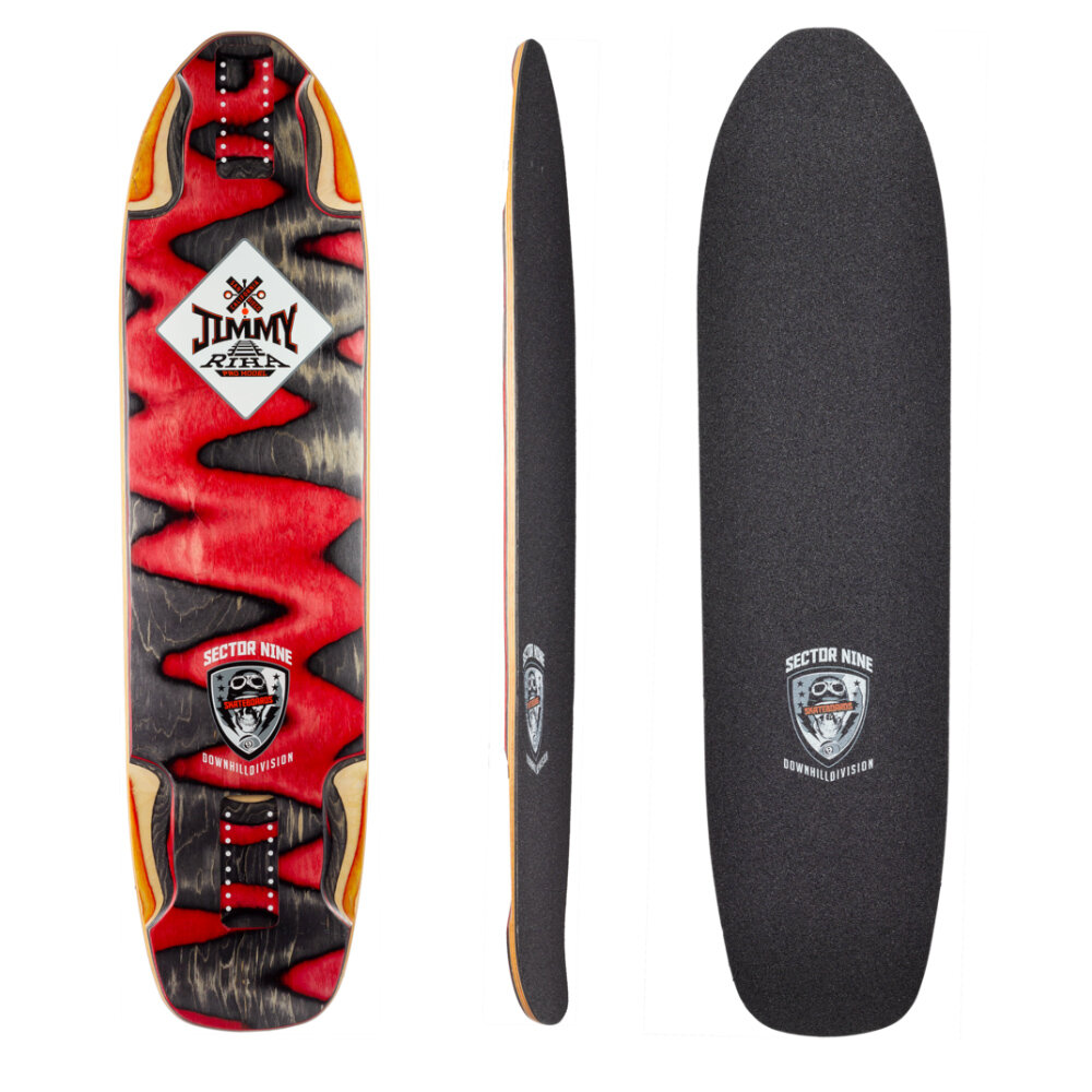 Sector 9 Ripped Jimmy Riha Pro Model Longboard Deck - Downhill Division