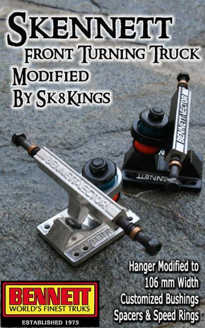 SK8KINGS SKENNETT - MODIFIED BENNETT TRUCK - 106MM