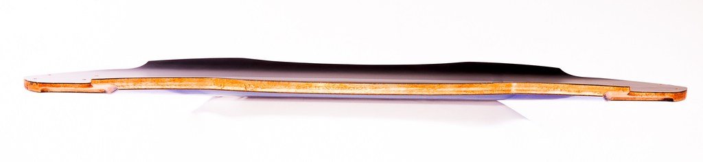 FP Skateboards Fat Pigeon NSF Longboard Deck - Blue - Image 4