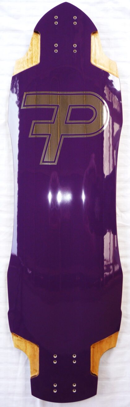 FP Skateboards Fat Pigeon Paragon Longboard Deck - Purple