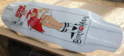 Soda Factory Born To Hula Longboard Deck